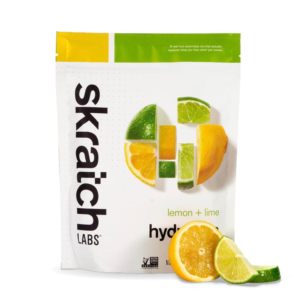 Skratch Labs Hydration Sports Drink Mix – Real‑Fruit Electrolyte Powder for Fast Hydration & Endurance | Lemon & Lime | 20 Servings | Vegan, Non‑GMO, Clean Ingredients - FENGGESTORE20