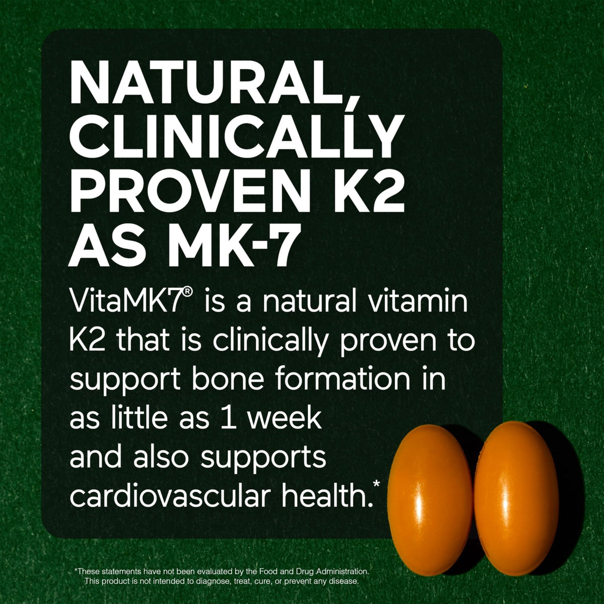 SMARTERNUTRITION Vegan Vitamin D3 5000 IU + Natural Vitamin K2 1100 mcg in Organic Coconut & Olive Oil - D3 K2 Supplement for Immune & Bone Support - 60 Softgels[30 Day Supply] - FENGGESTORE20