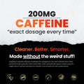 SmarterVitamins 200mg Caffeine Pills - MCT Oil from 100% Coconuts + 100mg L-Theanine, Energy and Focus - FENGGESTORE20