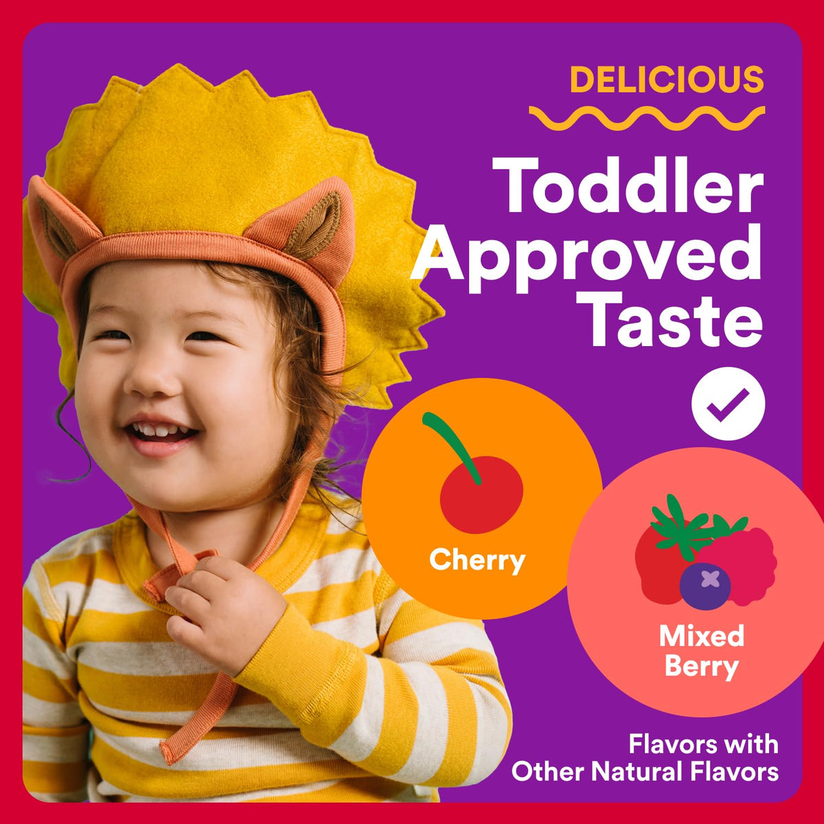 SmartyPants Organic Toddler Multivitamin Gummies: Probiotics, Omega 3 (ALA), Vitamin D3, C, Vitamin B12, B6, A, K & Zinc, Beta Carotene, Gluten Free - FENGGESTORE20