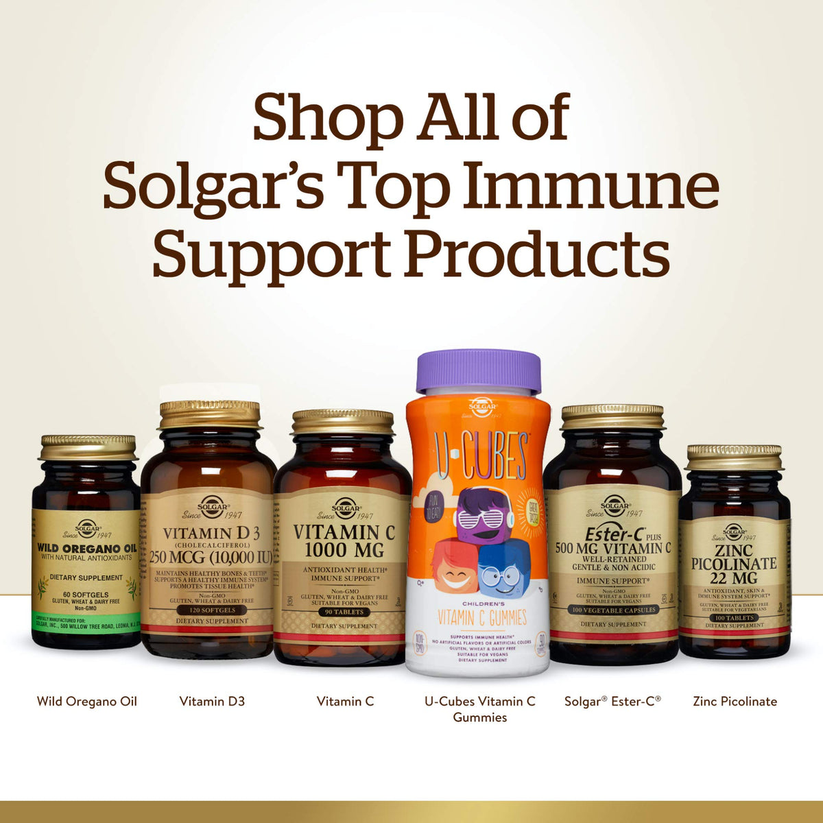 Solgar Vitamin C 1000 mg, 250 Vegetable Capsules - Antioxidant & Immune Support - Overall Health - Healthy Skin & Joints - Bioflavonoids Supplement - FENGGESTORE20
