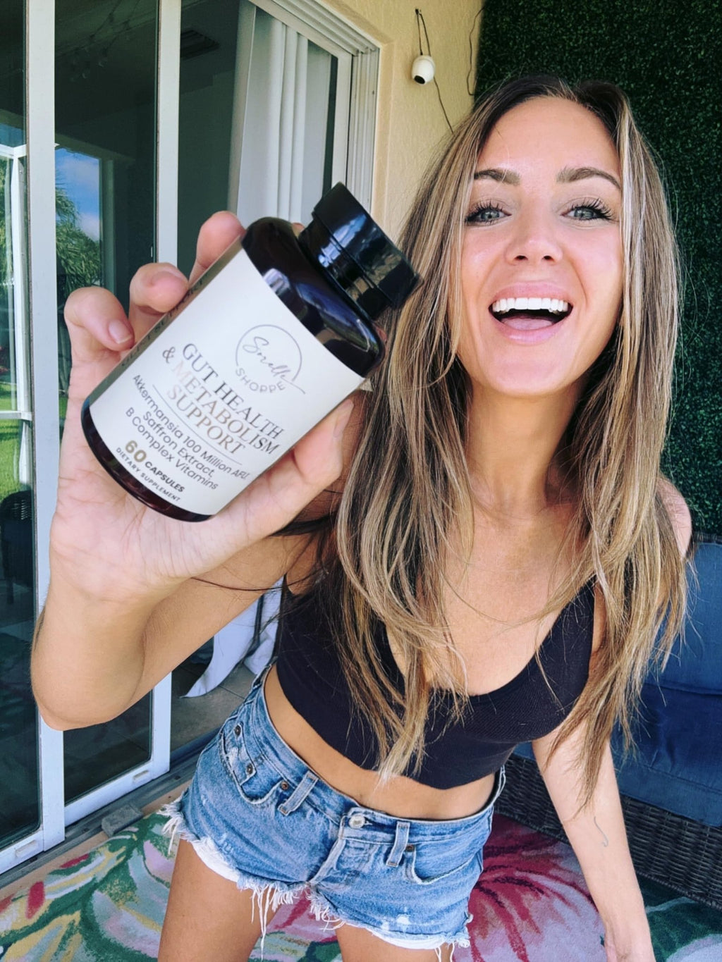 SORELLE SHOPPE Akkermansia Muciniphila Probiotic + Saffron + B Complex | Core Gut Health & Daily Wellness | Mood & Metabolism Support - FENGGESTORE20