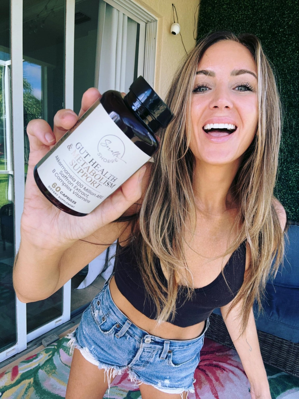 SORELLE SHOPPE Akkermansia Muciniphila Probiotic + Saffron + B Complex | Core Gut Health & Daily Wellness | Mood & Metabolism Support - FENGGESTORE20
