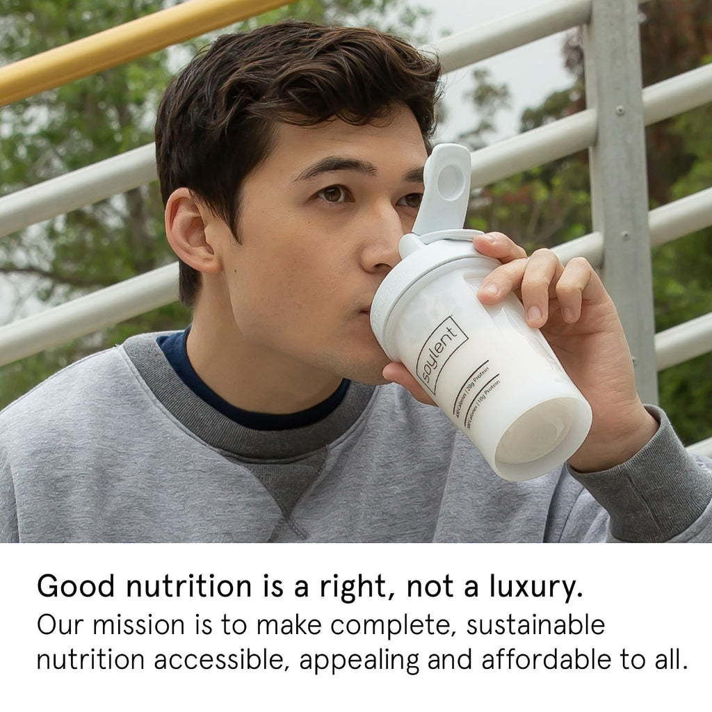 Soylent Complete Nutrition Gluten-Free Vegan Protein Meal Replacement Powder, Original, 36.8 Oz - FENGGESTORE20
