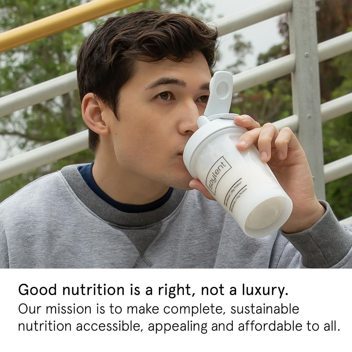 Soylent Complete Nutrition Gluten-Free Vegan Protein Meal Replacement Powder, Original, 36.8 Oz - FENGGESTORE20