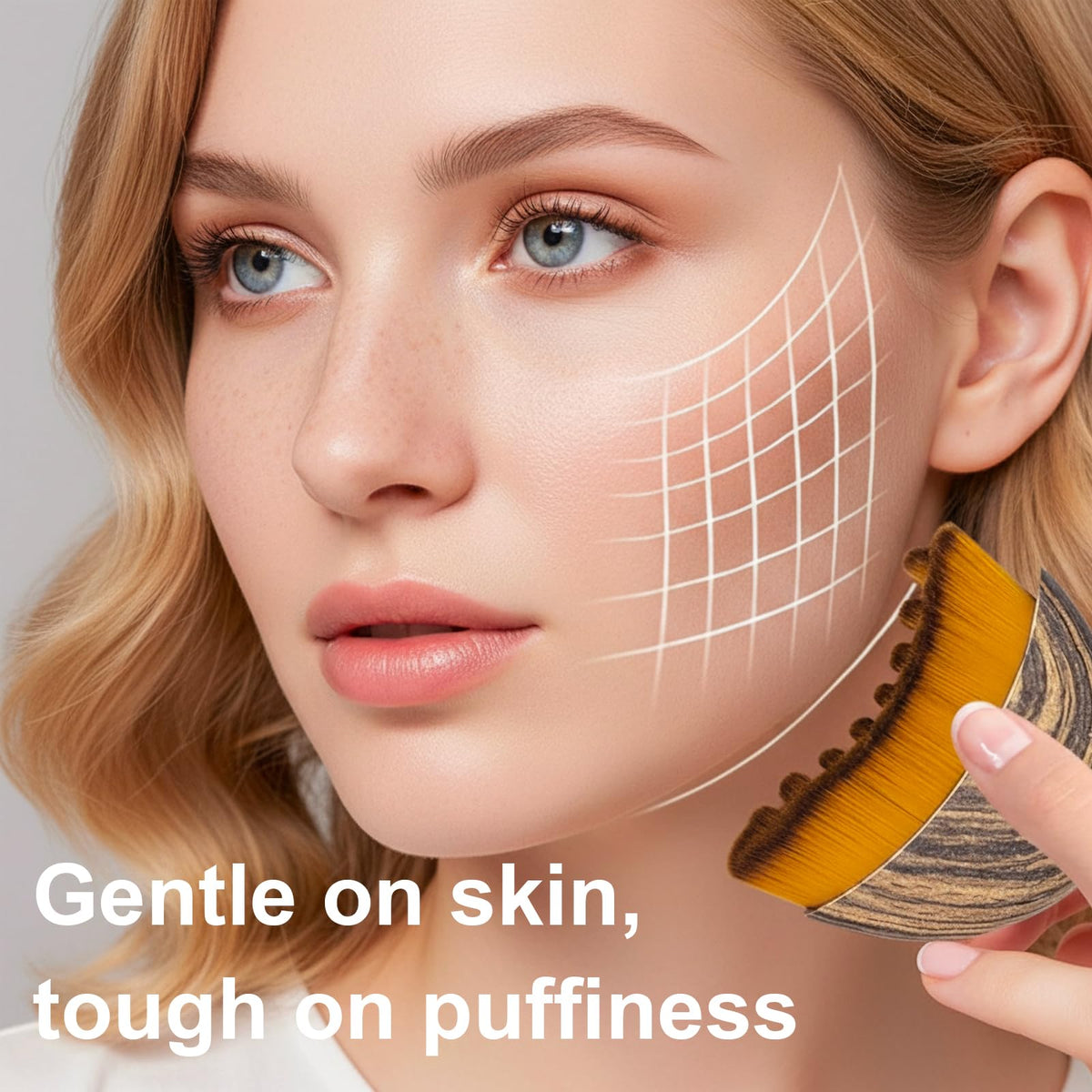 Stainless Steel Gua Sha Tool & Lymphatic Drainage Face Brush Set, TWPER Facial Massage Kit for Jawline Sculpting - FENGGESTORE20