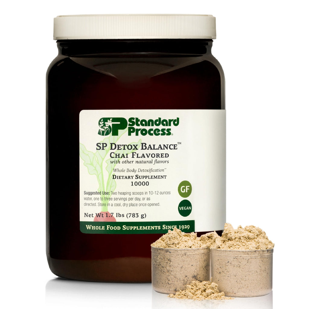 Standard Process SP Detox Balance Chai - Detox Cleanse with Pea Protein, Iron, Magnesium & Choline - Vegan, Non-Dairy & Gluten-Free - 1.7 lb - FENGGESTORE20