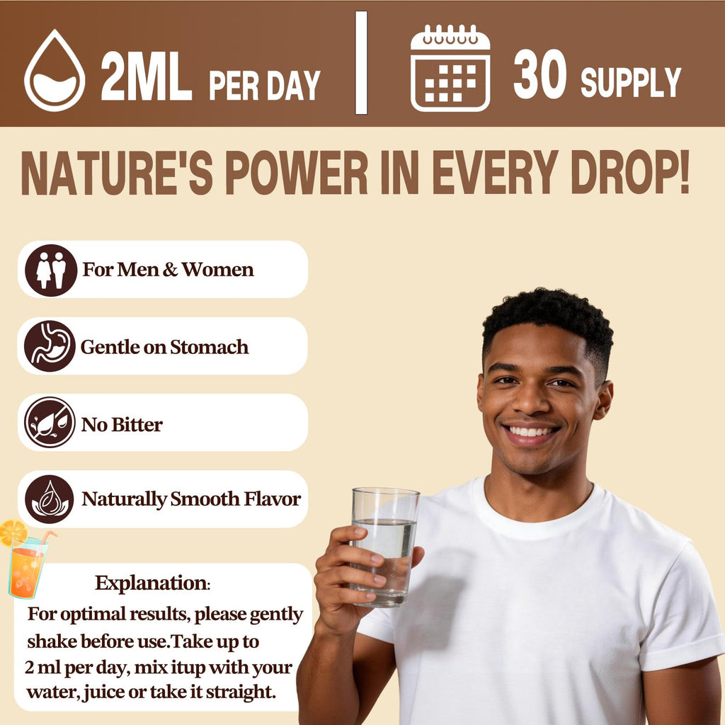 Starisetme Wormwood Black Walnut Cleanse for Humans Tincture – Max Strength Gut Health Prebiotics w/Clove, Soursop,Pumpkin Seed, Plus Vitamins, Minerals for Immune & Mood - FENGGESTORE20