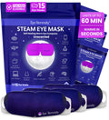 Steam Eye Mask, Self Heating Warm Compress for Dry Eyes I Heated Fast Relief for Stye, Puffy Sensitive Eyes, Moist Heat, Easter Basket Stuffers - FENGGESTORE20