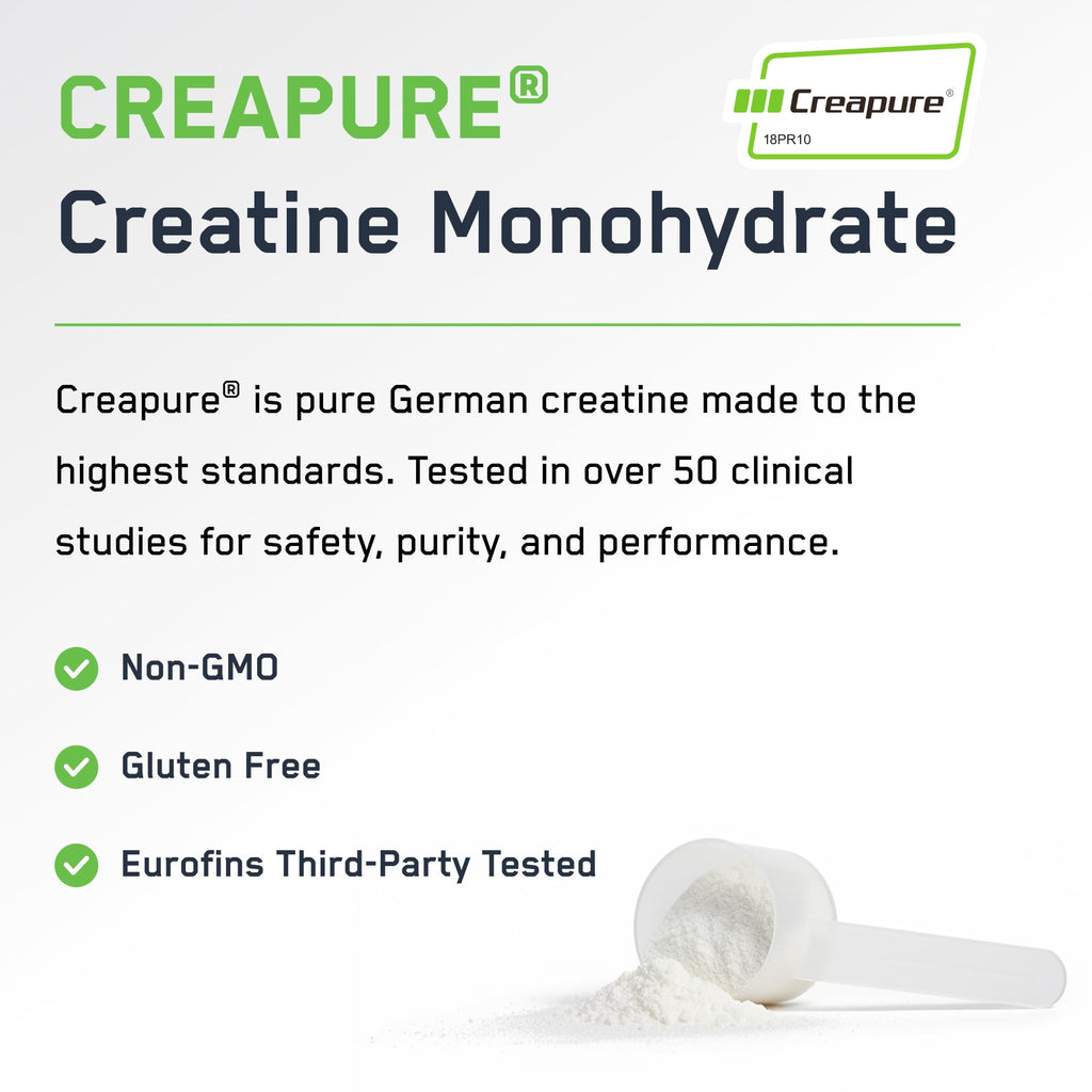 SteelFit Creapure Creatine Monohydrate Powder, Unflavored - German Micronized Creatine Powder for Men & Women - Gym Workout Nutritional Supplements for Muscle Gain - FENGGESTORE20