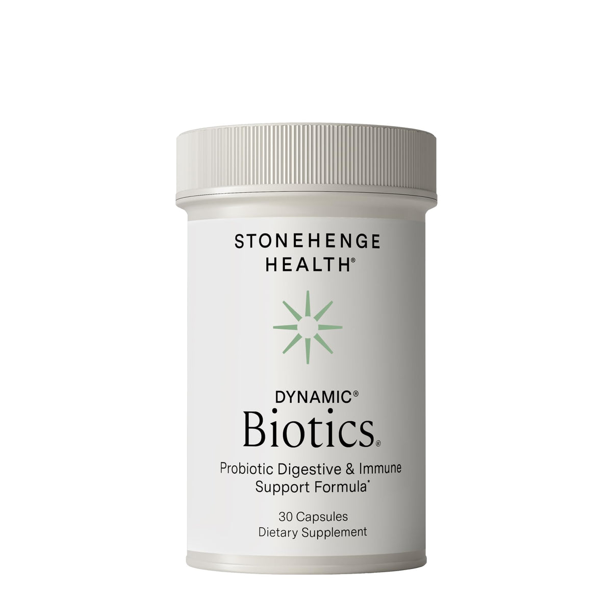 Stonehenge Health Probiotics 55 Billion CFU - 16 Strains, Prebiotic, Synbiotics Dynamic Biotics - Lactobacillus Acidophilus, Delayed Release - FENGGESTORE20