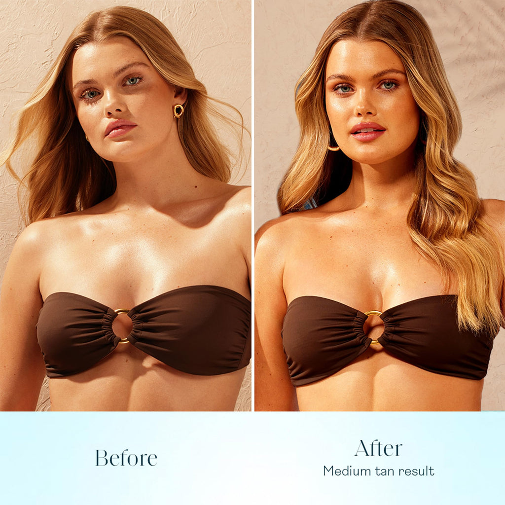 St.Tropez Light/Medium/Dark 1-3 hr Express Mousse for a Streak-Free, Natural Sunless Tan with Fast Application and Flawless Results, Cruelty-Free & Vegan, 6.7 fl oz - FENGGESTORE20