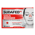 Sudafed PE Sinus Congestion Relief Tablets, Maximum Strength, Non-Drowsy 10 mg Phenylephrine HCI Decongestant for Sinus Pressure & Nasal Congestion Relief, Due to Cold or Allergies, 36 ct - FENGGESTORE20