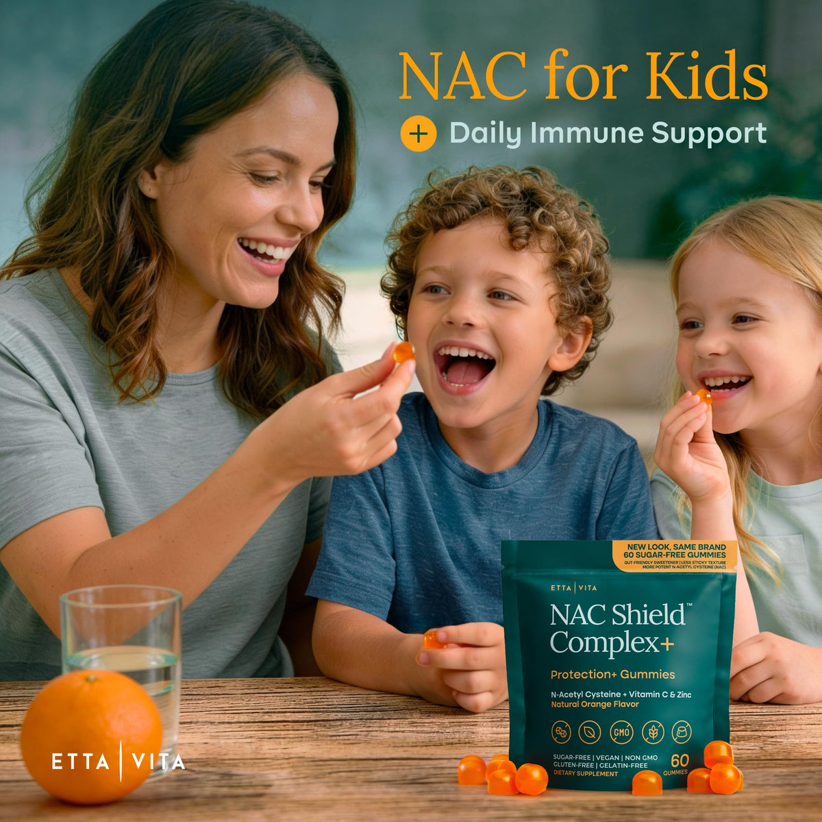 Sugar-Free NAC Gummies (Immune Support Complex) N-Acetyl Cysteine, Vitamin C & Zinc - Supports Respiratory Health, Liver Detox & Cleanse, Kidney Function, NAC Supplement for Kids and Adults - Vegan - FENGGESTORE20
