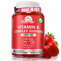 Sugar Free Vitamin B Complex Gummies - Vitamin B12, B7, B6, B3 (Niacin), B5, B8, B9 (Folate)- Third Party Tested- Prenatal, Vegan Diet, Older Adults - FENGGESTORE20