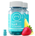 Sugarbear Hair Vitamin Gummy 2 Month Supply Extra Strength Biotin 6000mcg, Growth for Men & Women, Vegan Vitamin B12, MSM, Inositol, Omega 3, Elderberry, Certified Kosher, Halal, Cruelty-Free - FENGGESTORE20