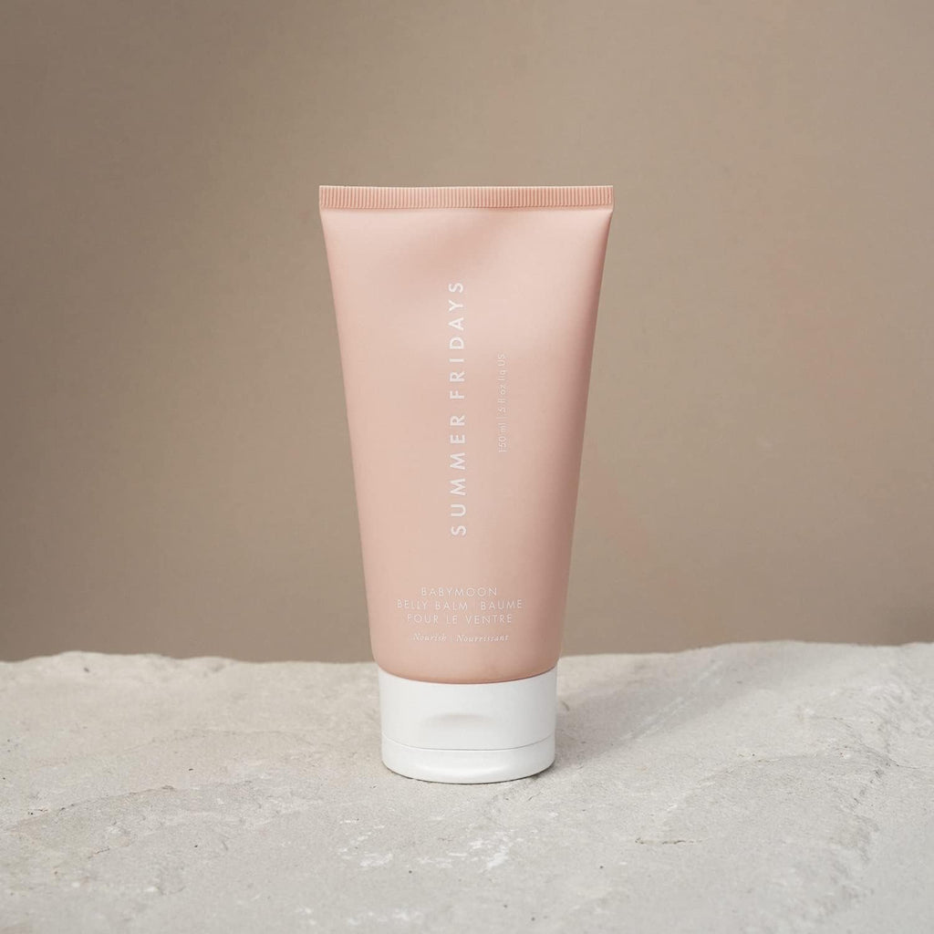 Summer Fridays Babymoon Belly Balm - Nourishing Balm + Body Moisturizer Enriched with Calendula Oil + Vitamin E to Help Reduce - FENGGESTORE20