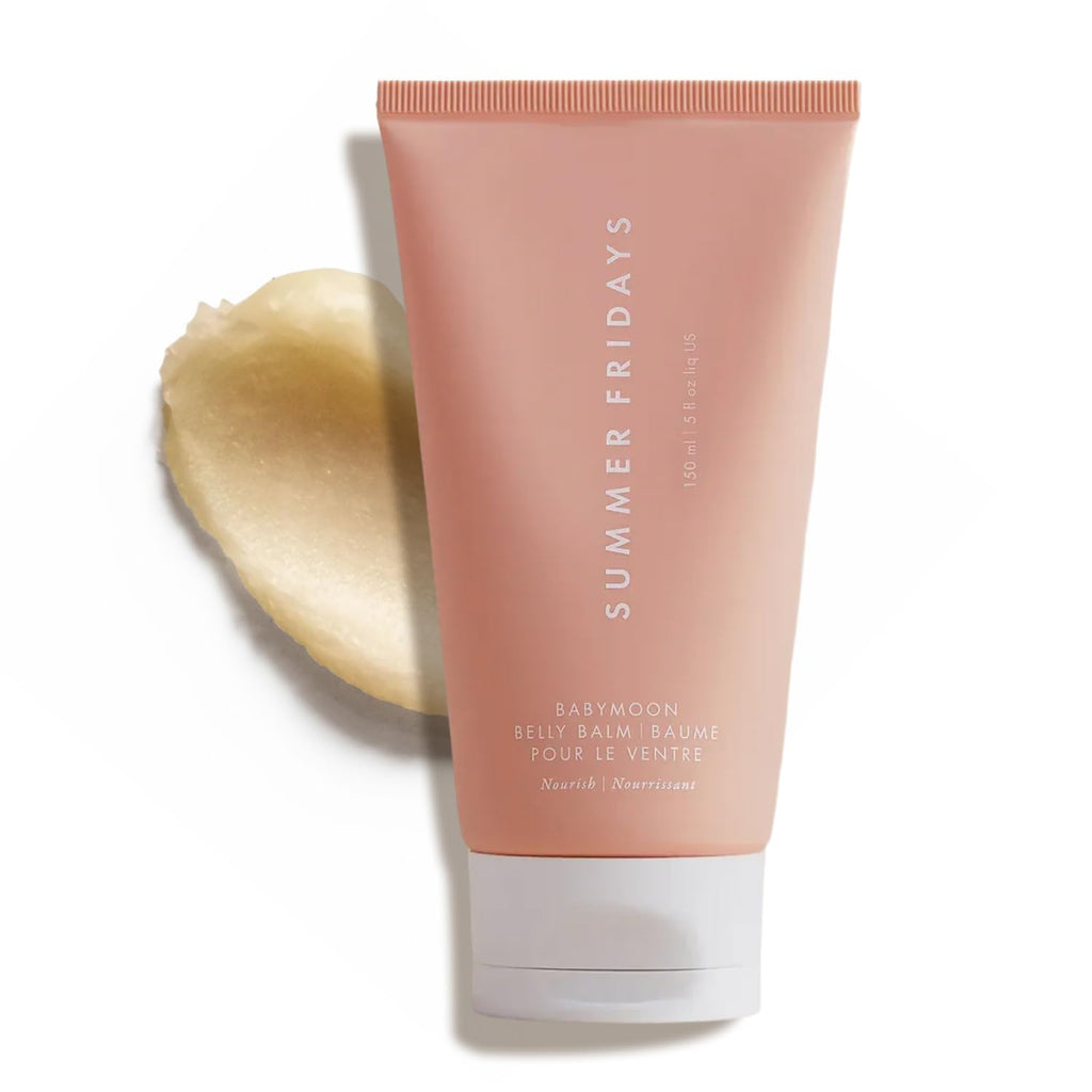 Summer Fridays Babymoon Belly Balm - Nourishing Balm + Body Moisturizer Enriched with Calendula Oil + Vitamin E to Help Reduce - FENGGESTORE20