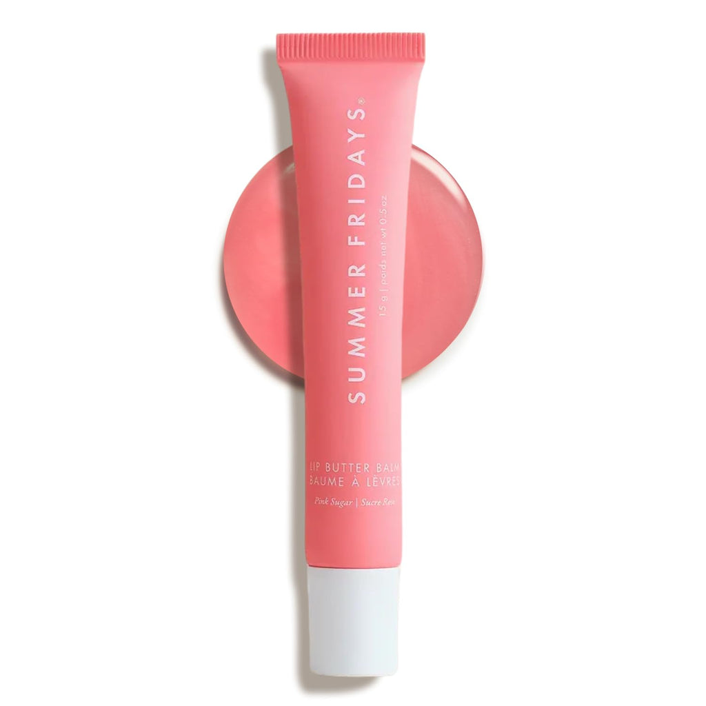 Summer Fridays Tinted Lip Butter Balm - Conditioning Vegan Lip Balm for Instant Moisture - FENGGESTORE20