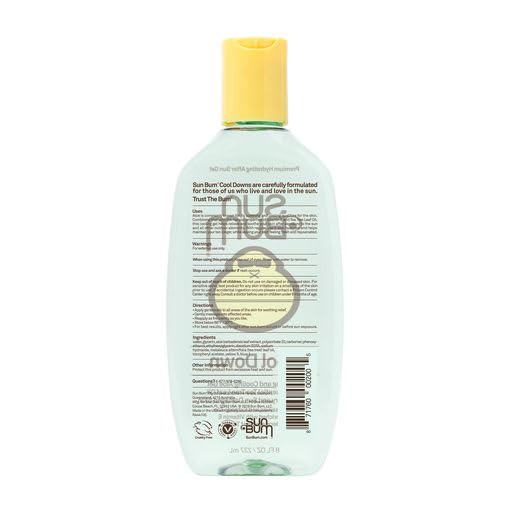 Sun Bum Cool Down Aloe Vera Gel - Vegan After Sun Care to Soothe and Hydrate Sunburn - 8 oz - FENGGESTORE20