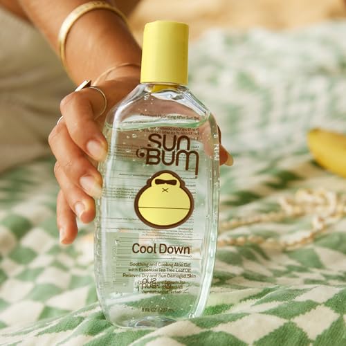 Sun Bum Cool Down Aloe Vera Gel - Vegan After Sun Care to Soothe and Hydrate Sunburn - 8 oz - FENGGESTORE20