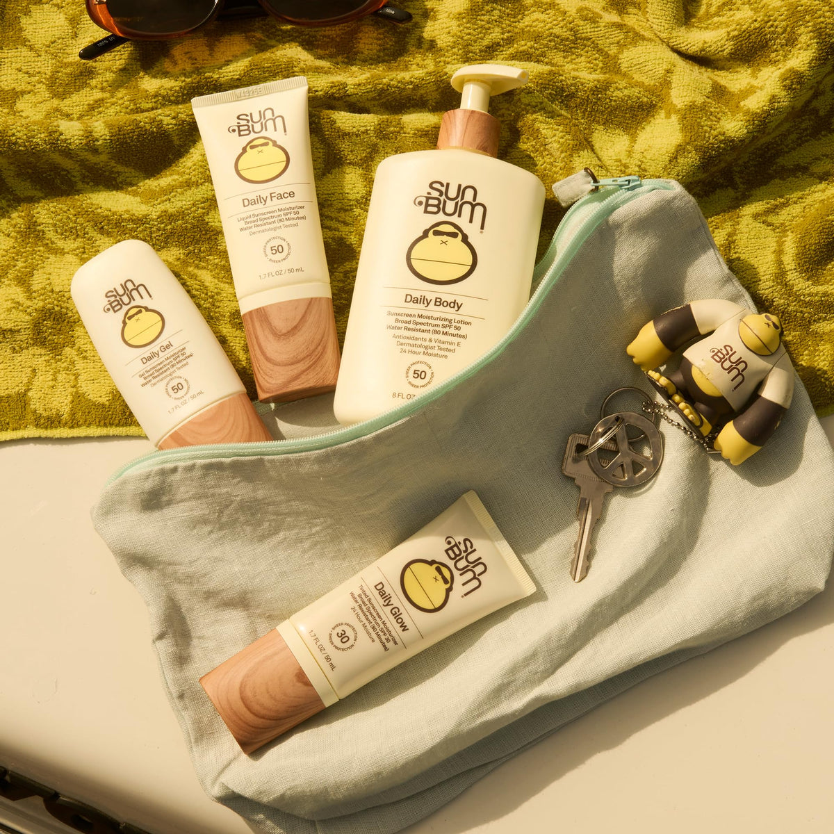 Sun Bum Daily SPF 50 Sunscreen Body Lotion - Broad Spectrum Moisturizing Sunscreen - FENGGESTORE20