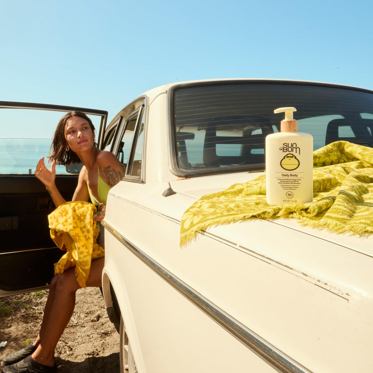 Sun Bum Daily SPF 50 Sunscreen Body Lotion - Broad Spectrum Moisturizing Sunscreen - FENGGESTORE20
