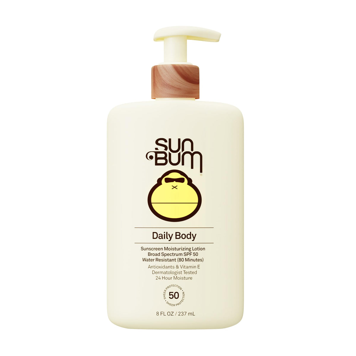 Sun Bum Daily SPF 50 Sunscreen Body Lotion - Broad Spectrum Moisturizing Sunscreen - FENGGESTORE20
