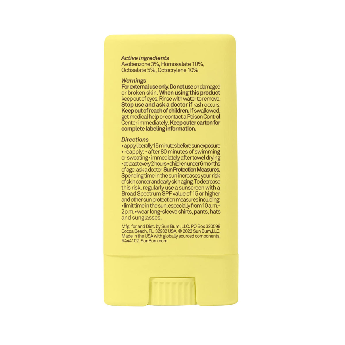 Sun Bum Kids SPF 50 Clear Face Stick Sunscreen - Wet or Dry Skin Application Broad Spectrum Sunscreen with Vitamin E - FENGGESTORE20