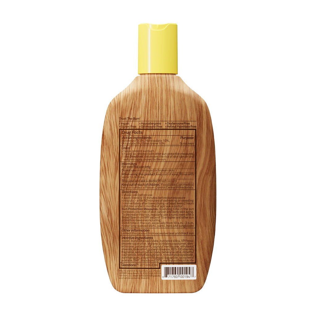 Sun Bum Original SPF 50 Sunscreen Body Lotion - Broad Spectrum Moisturizing Sunscreen - FENGGESTORE20