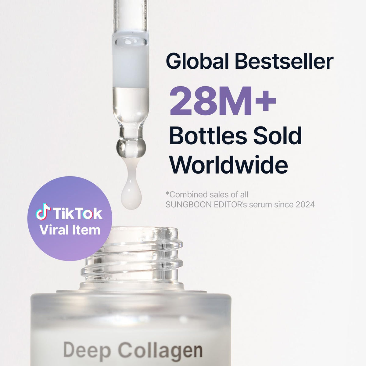 SUNGBOON EDITOR Deep Collagen Serum | 5% Volufiline + 58% Low Molecular Collagen - FENGGESTORE20