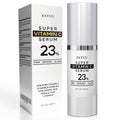 Super Korean Vitamin C Face Serum 23%: Brightening Hydrating Formula with Hyaluronic Acid, Vitamin E & Ferulic Acid — Anti-Aging Serum for Wrinkles, - FENGGESTORE20