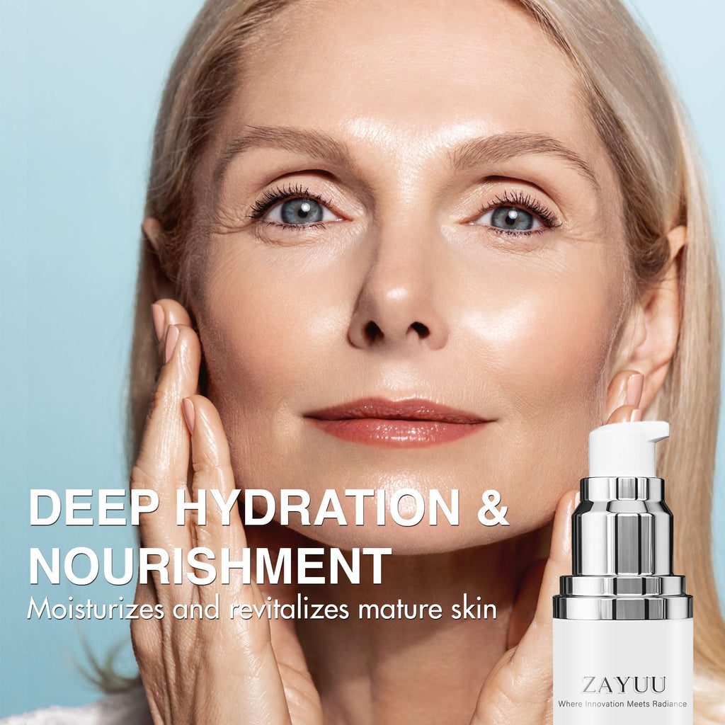 Super Vitamin C Face Serum for Mature Skin: Hydrating Brightening Formula - Vitamin C, Hyaluronic Acid, Vitamin E, Caffeine - FENGGESTORE20