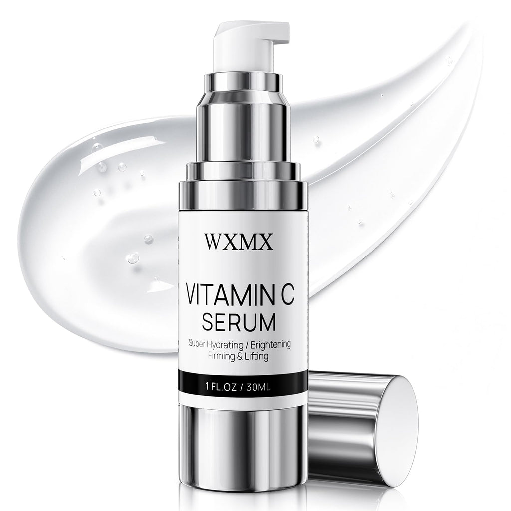 Super Vitamin C Serum for Face: All-in-One Hydrating Anti-Aging Formula by Vitamin C, Hyaluronic Acid, Caffeine-Firming, Lifting, Targets Dark Spots, - FENGGESTORE20