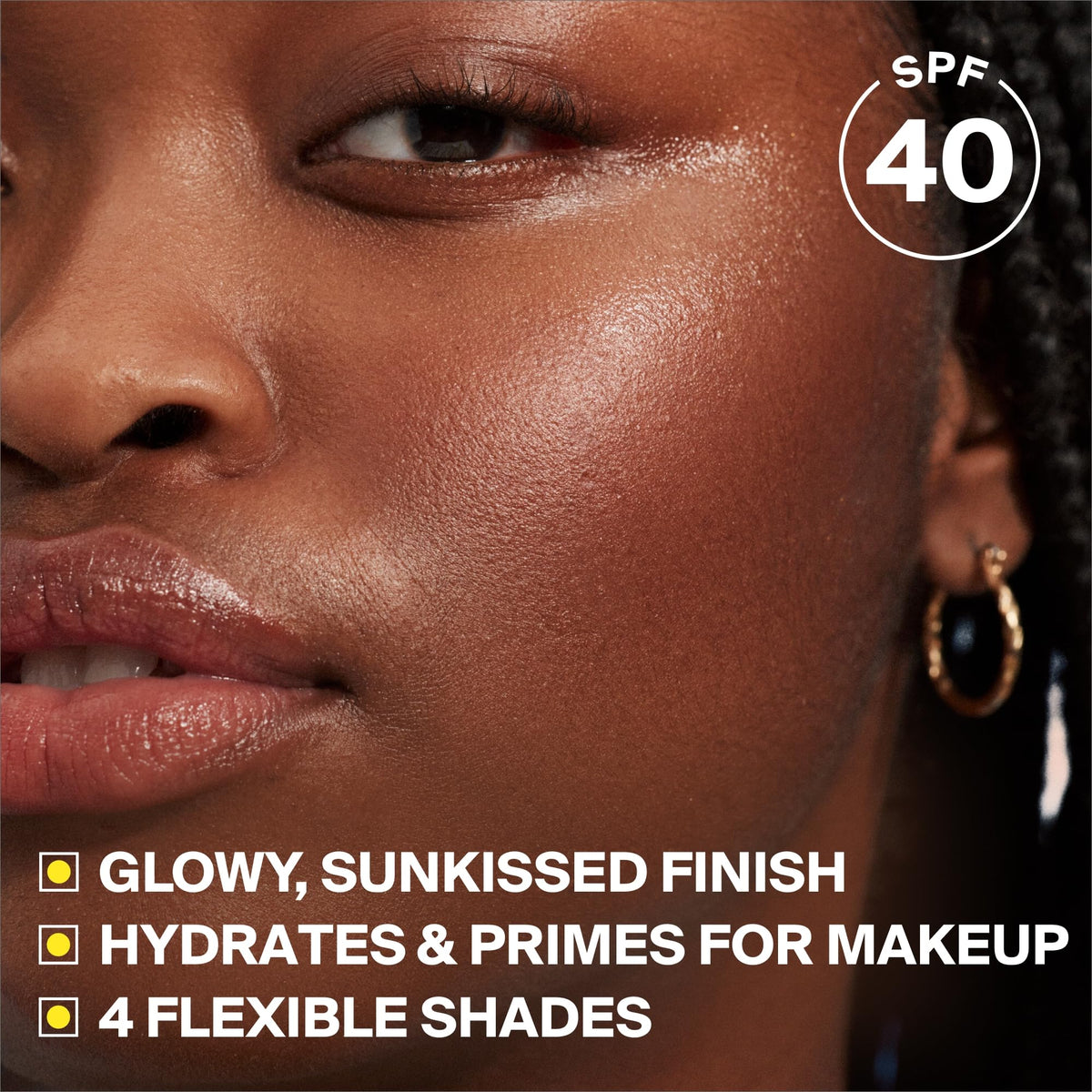 Supergoop! Glowscreen SPF 40, Sunrise (Champagne Glow) - 1.7 fl oz - Glowy Primer + Broad Spectrum Tinted Sunscreen - Helps Filter Blue Light - Hydration - Hyaluronic Acid & Vitamin B5 - FENGGESTORE20