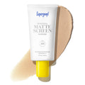 Supergoop! Mineral Mattescreen (SPF 40) - 45 mL - Mineral, Oil-Free Broad Spectrum Sunscreen - Smooths Skin’s Appearance - FENGGESTORE20