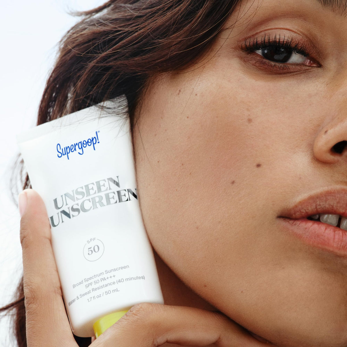 Supergoop! Unseen Sunscreen - SPF 50 - Clear & Invisible Face Sunscreen + Broad Spectrum + Makeup-Gripping Primer - FENGGESTORE20