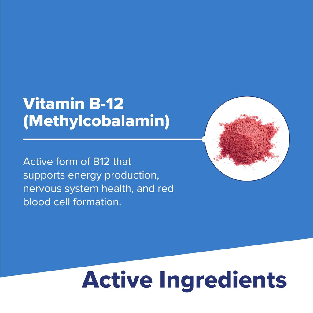 Superior Source No Shot Methylcobalamin B-12 1,000 mcg - Vitamin B-12 to Support Energy Production, Brain Health & Overall Wellness - Sublingual Tablets - FENGGESTORE20