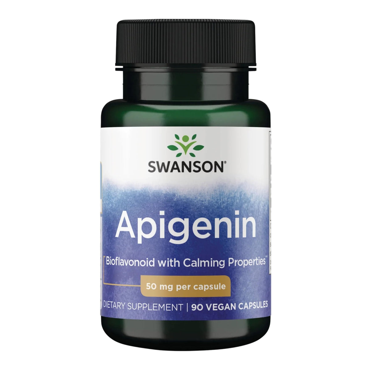 Swanson Apigenin – Sleep and Relaxation Supplement – Natural Support – 90 Caps, 50 mg (Packaging may Vary) - FENGGESTORE20