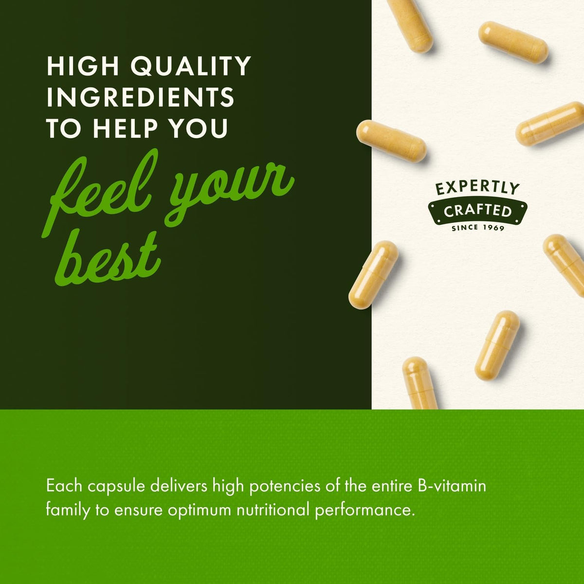 Swanson Balance B-50 High-Potency B Vitamin Complex for Busy Adults Seeking Immune, Heart, and Nervous System Support (250 Capsules) - FENGGESTORE20