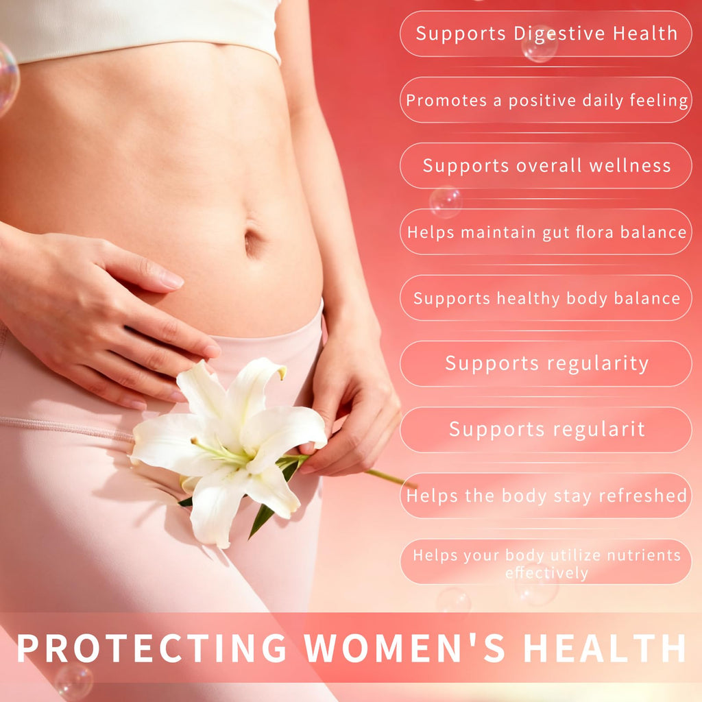 Taeci Vaginal Probiotic Gummies for Women – 5 Billion CFU with Prebiotic & Cranberry Extract – Supports pH Balance, Healthy Odor & Gut Health - FENGGESTORE20