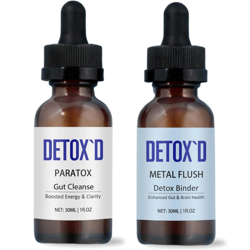 TakTuqa Detox’d Paratox Gut Cleanse & Detox - Herbal Liquid Drops with Black Walnut, Wormwood, Clove & Oregano for Digestive Balance, Energy Boost & Immune Support(1pc) - FENGGESTORE20