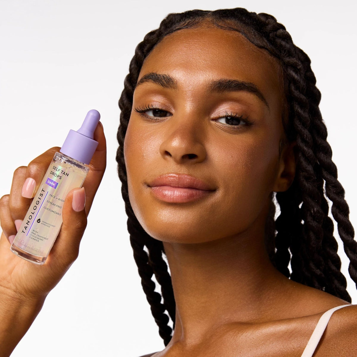Tanologist Dark Self Tan Drops, Streak-Free Body & Face Tanning Drops, No Fake Tan Smell - FENGGESTORE20