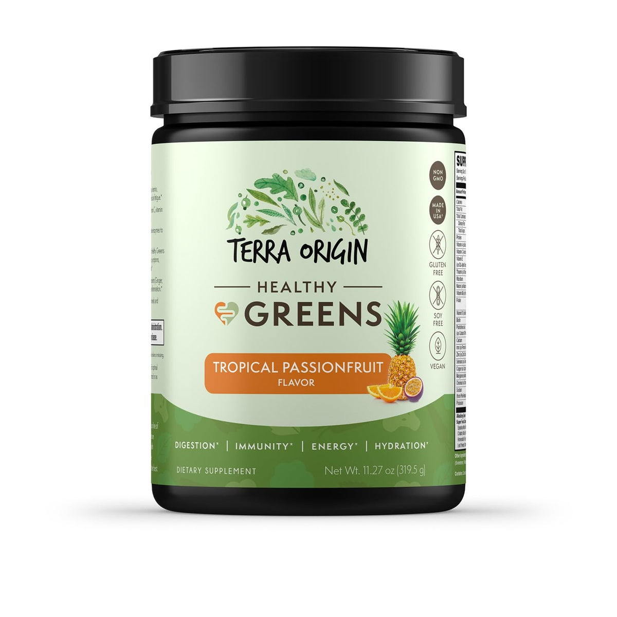 TERRA ORIGIN Healthy Greens Powder Supplement | Superfood Digestive Enzyme & Probiotic Blends | Immune, Gut, and Digestive Support for Women - FENGGESTORE20