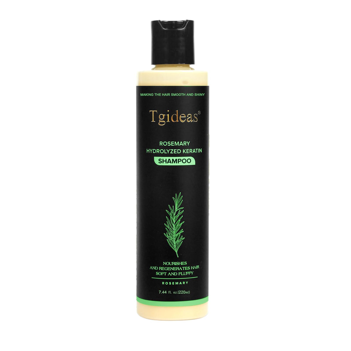 Tgideas Organic Rosemary Hair Growth Shampoo for Women and Men-Natural Thickening & Strengthening Shampoo with Hydrolyzed Keratin - FENGGESTORE20