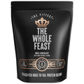 The Fittest Whole Feast Beef Protein Powder - Milk Chocolate - Grass Fed Nose to Tail Carnivore Blend Including Liver, Colostrum and Whole Bone - BCAAs - 14g Collagen, 21g Total Protein - FENGGESTORE20