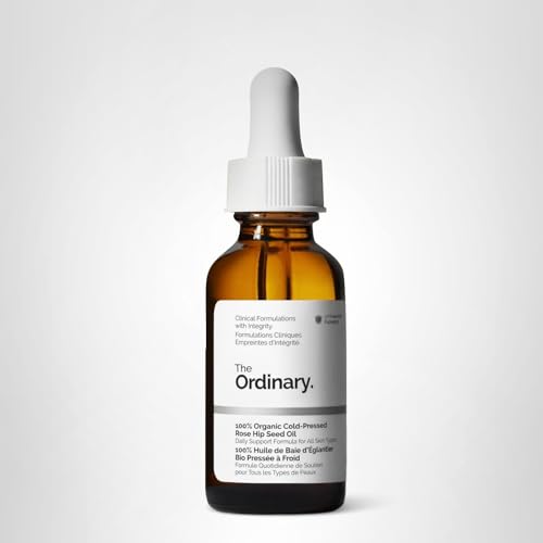 The Ordinary 100% Organic Cold-Pressed Rose Hip Seed Oil, Addresses Signs of Aging by Improving the Appearance - FENGGESTORE20