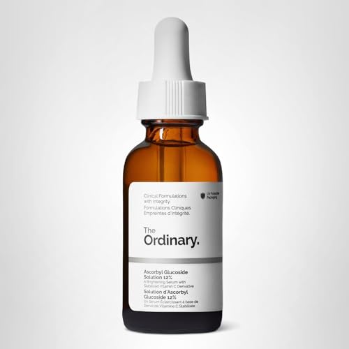 The Ordinary Ascorbyl Glucoside Solution 12%, Vitamin C Serum for Even Skin Tone and Antioxidant Protection, 1 Fl Oz - FENGGESTORE20