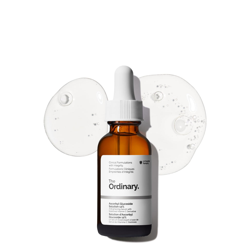 The Ordinary Ascorbyl Glucoside Solution 12%, Vitamin C Serum for Even Skin Tone and Antioxidant Protection, 1 Fl Oz - FENGGESTORE20