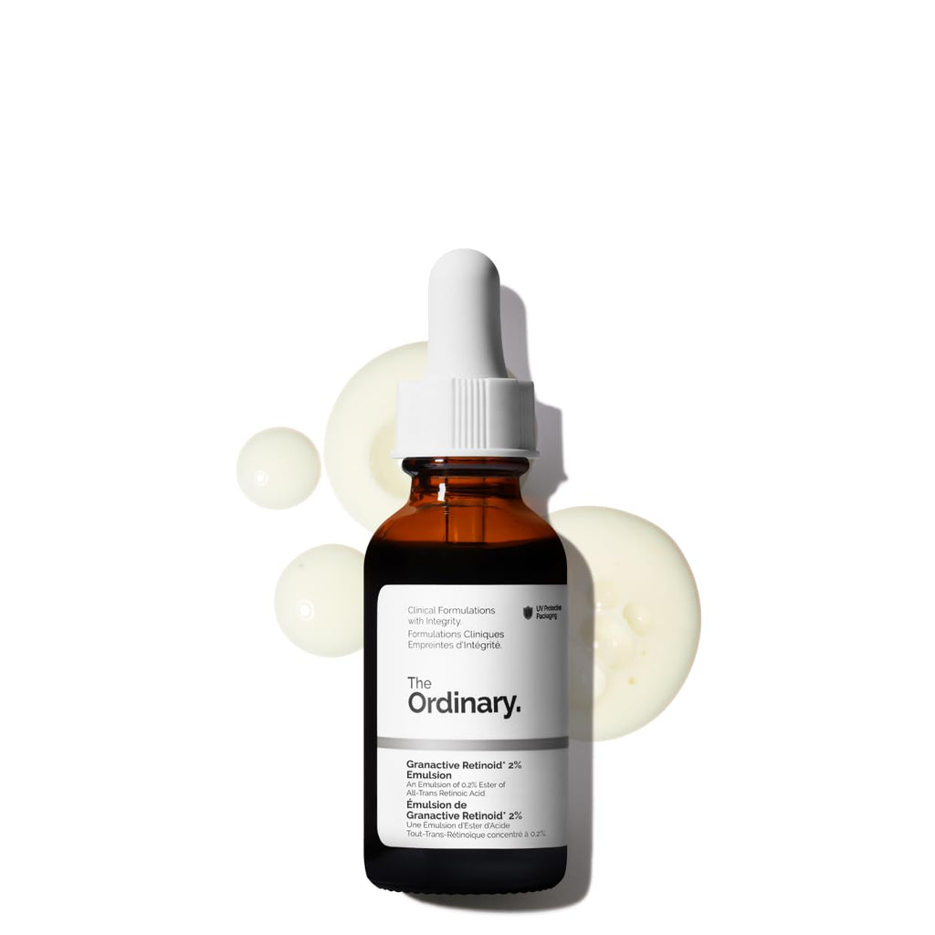The Ordinary Granactive Retinoid 2% Emulsion, Advanced Retinoid Alternative for Anti-Aging and Skin Texture Improvement, 1 Fl Oz - FENGGESTORE20